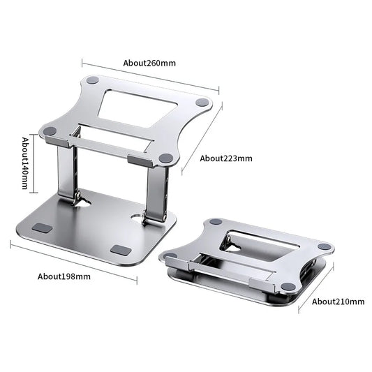 The Portable Ergonomic Laptop Stand: Your Solution for Pain-Free Productivity